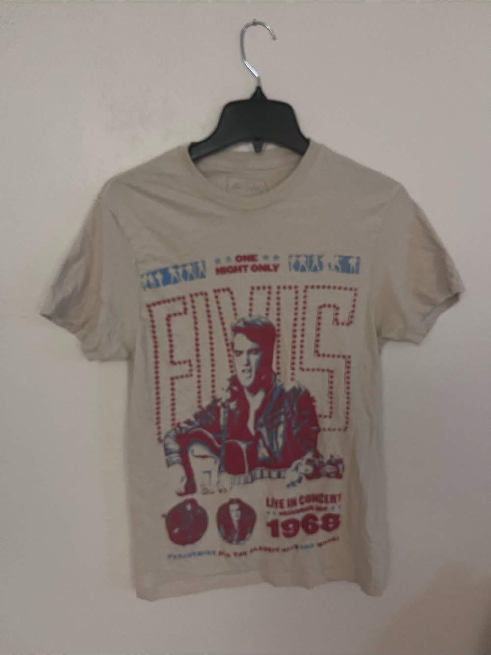 Elvis Presley 1968 "One Night Only" Comeback Special shirt size small